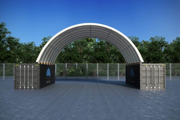 33x40ft (10x12m) Commercial Grade Dome (GREY)