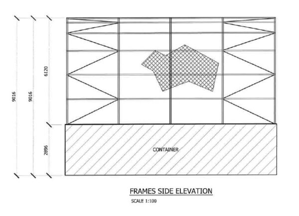 70x40ft (21.35x12m) Double Truss Industrial Grade Dome - Image 2