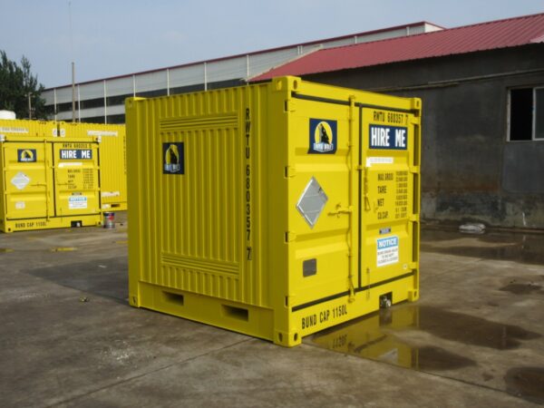 8ft Hazardous Material Chemical Storage Shipping Containers