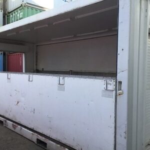 20ft General Purpose White Bar With Broken Shutter Sydney MBXX7