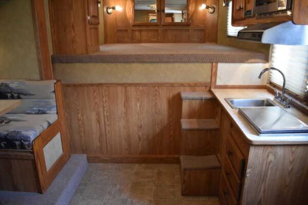 2007 American Spirit 8410GLQ 4 Horse Trailer with 10′ Short Wall - Image 16