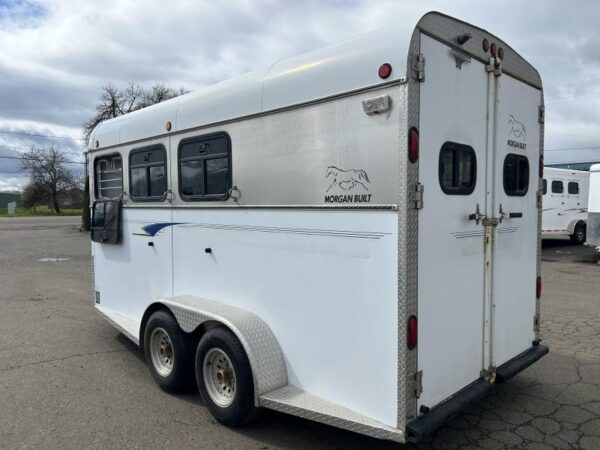2000 Morgan Built 3 Horse Bumper Pull Horse Trailer - Image 3