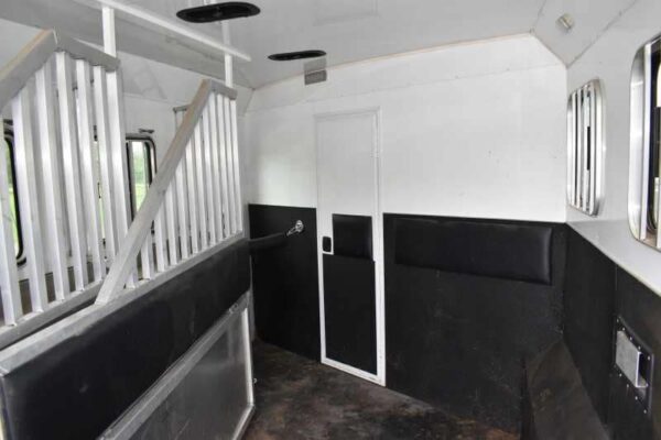 2015 Bison Ranger 3LQ Horse Trailer with 10′ Short Wall - Image 26